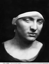 Minerva ohne Helm, 1896 (Marmor)